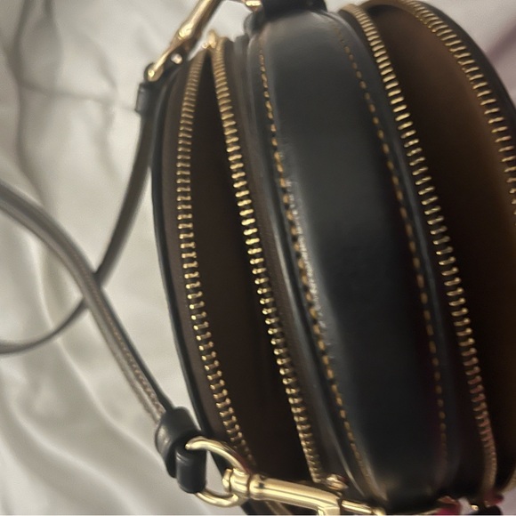 Coach Beige Round Crossbody Bag - Picture 2 of 3